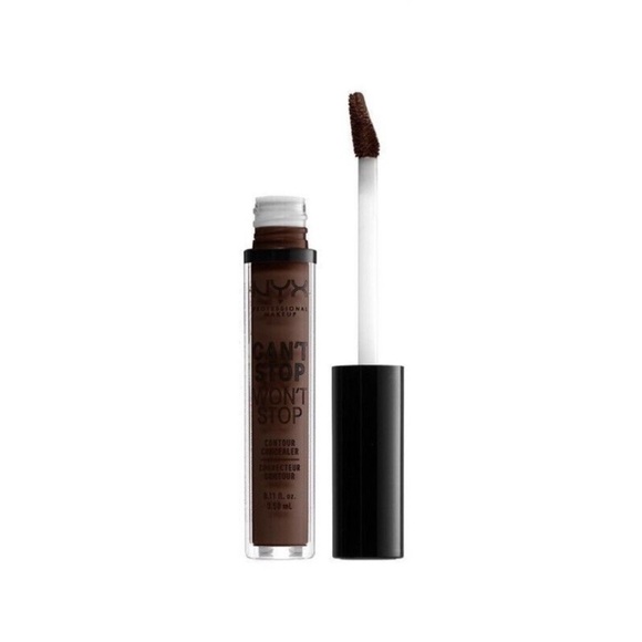 2 NYX PROFESSIONAL MAKEUP Can't Stop Won't Stop Contour Concealer Deep Espresso - Picture 2 of 8